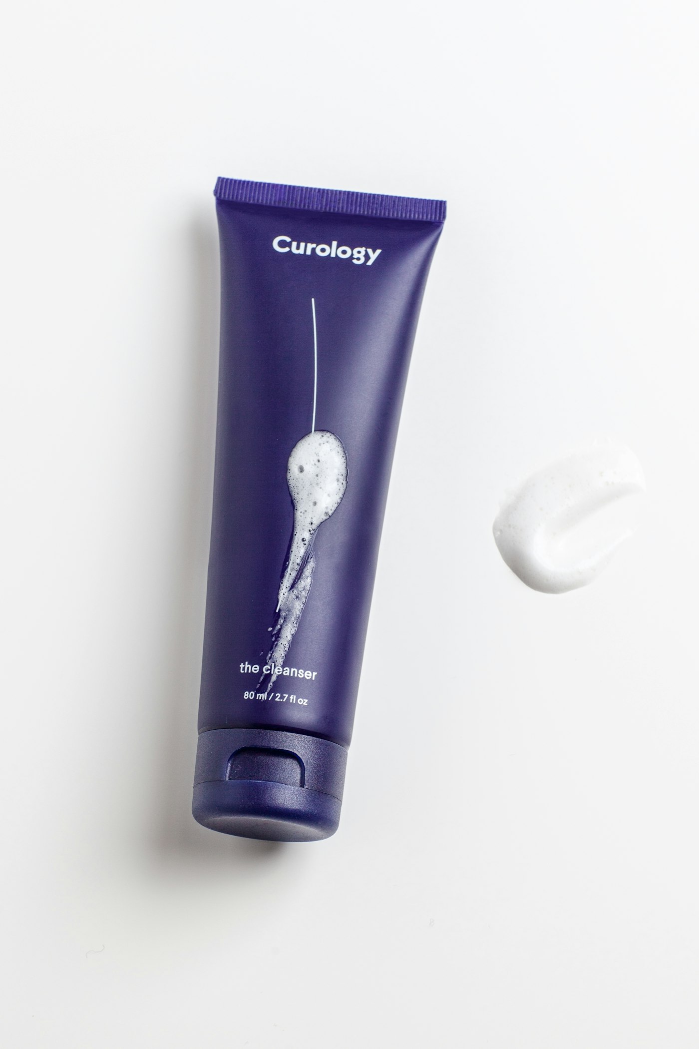 Personal care cleanser tube