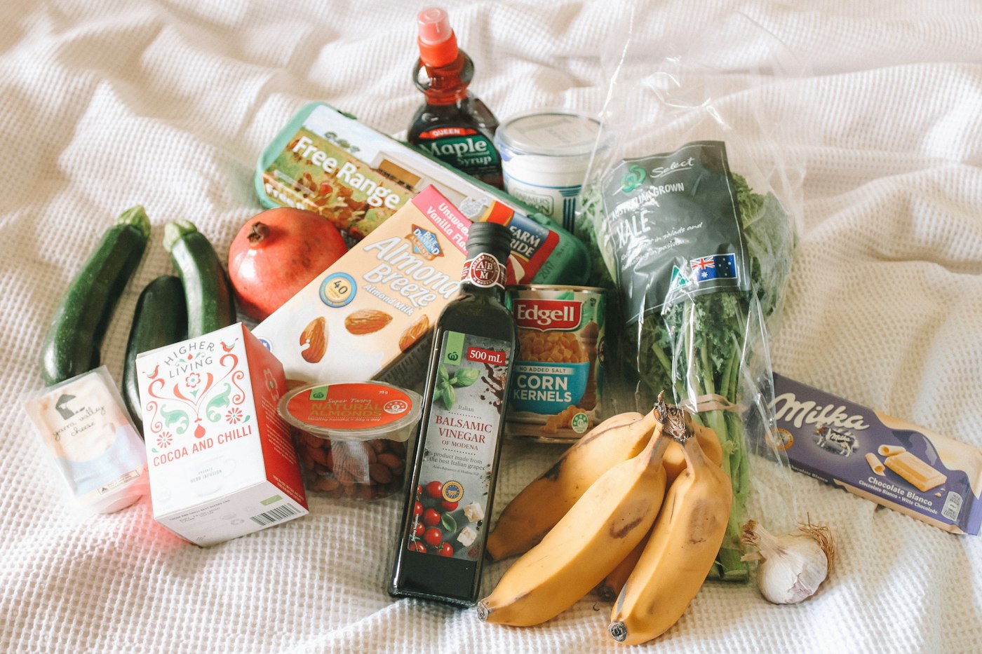 A weekly grocery haul with everyday staples